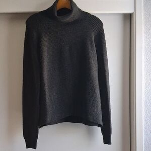KUHL Solace Ribbed Knit Nylon Wool Blend Turtleneck Sweater Small